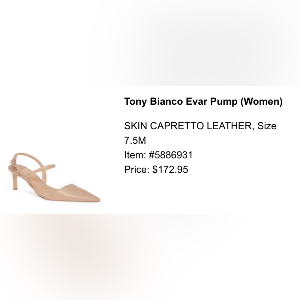 Tony Bianco Evar